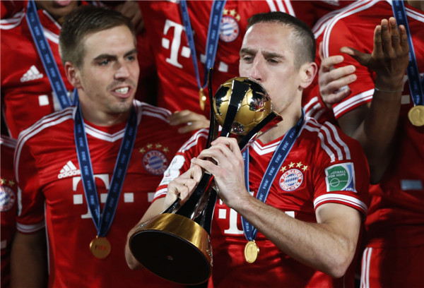 Bayern Munich harvests Club World Cup trophy