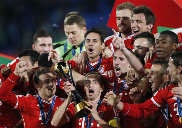 Bayern Munich harvests Club World Cup trophy