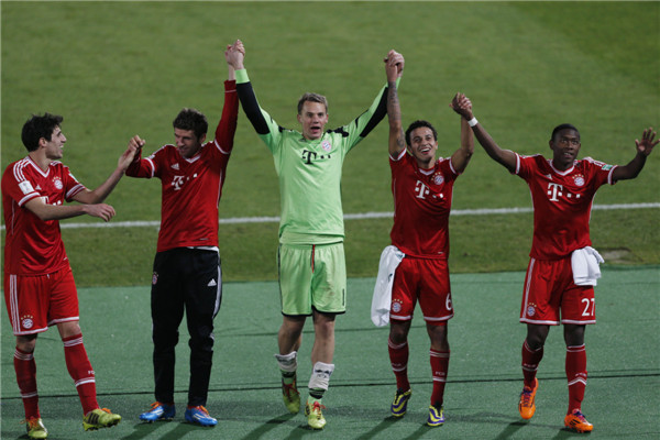 Bayern Munich harvests Club World Cup trophy