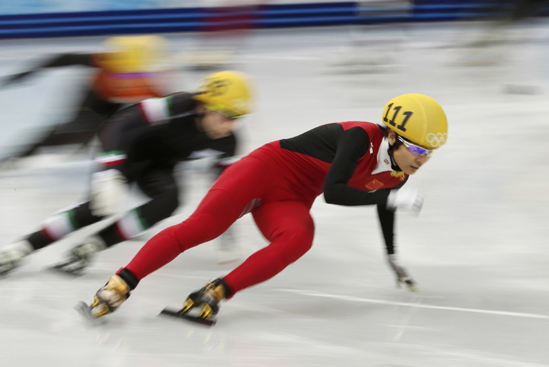 Chinese performance at Sochi Winter Olympic, Feb 10