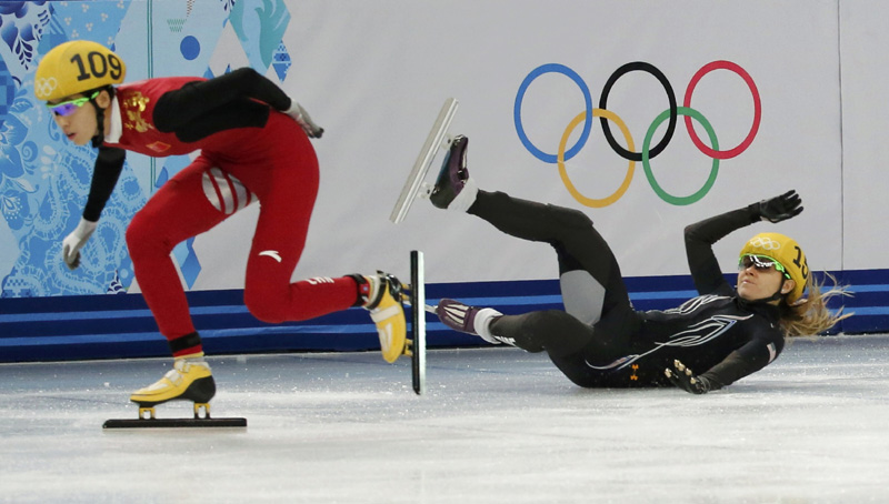 Chinese performance at Sochi Winter Olympic, Feb 10