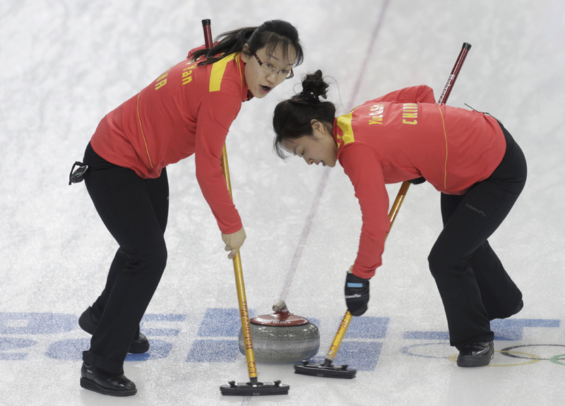 Chinese performance at Sochi Winter Olympic, Feb 10