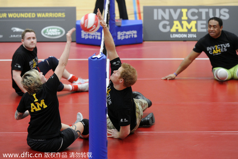 Prince Harry launches Invictus Games for wounded soldiers