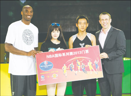 NBA does a slam-dunk in China