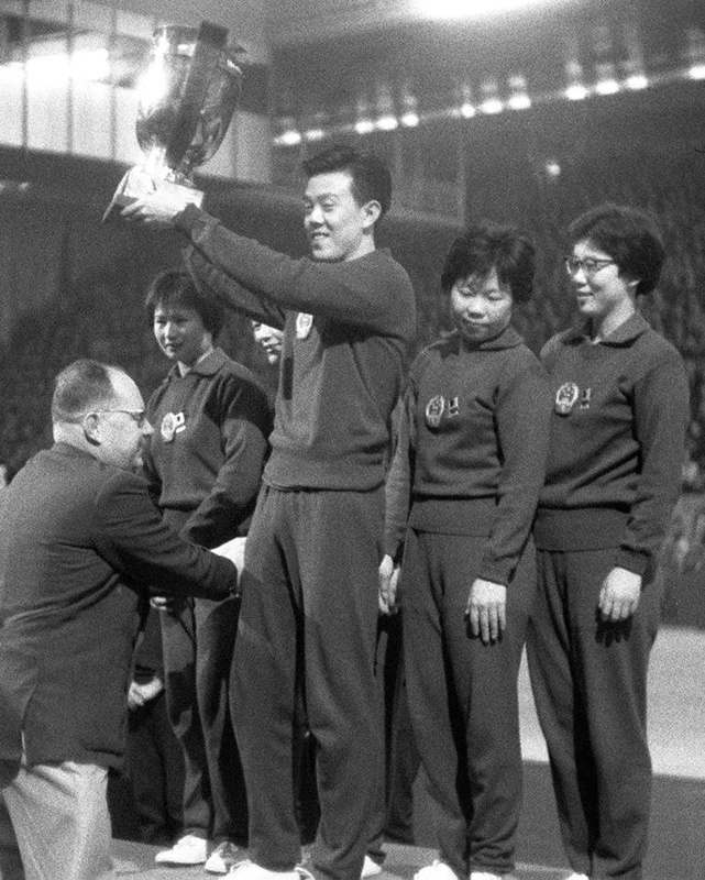 In memory of China's 1st world champion Rong Guotuan
