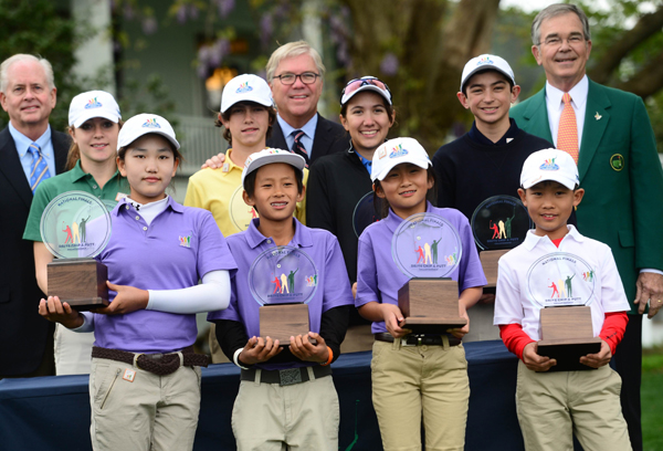 Chinese-American youngsters shine at Augusta National