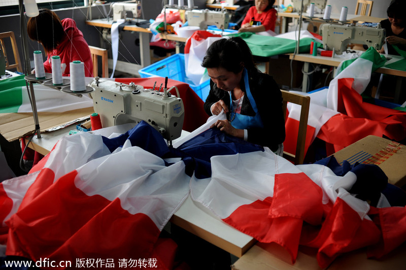 China becomes 'World Cup factory'