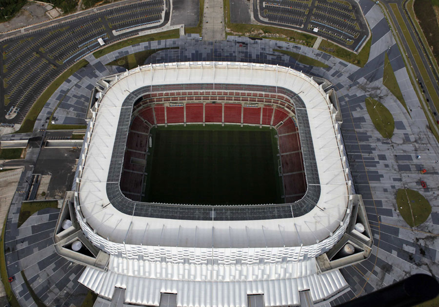 Stadiums hosting 2014 World Cup