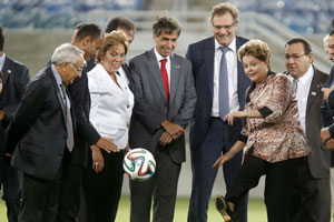 Stadiums hosting 2014 World Cup