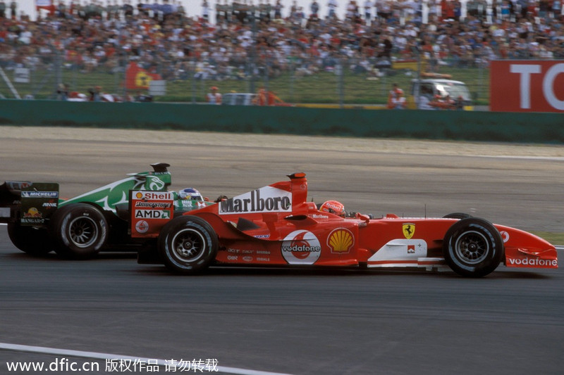 Thrills and spills at Chinese Grand Prix