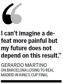 Barcelona facing its first trophyless season in 6 years