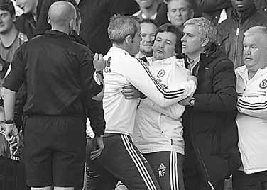 Jose mocks ref after shock loss