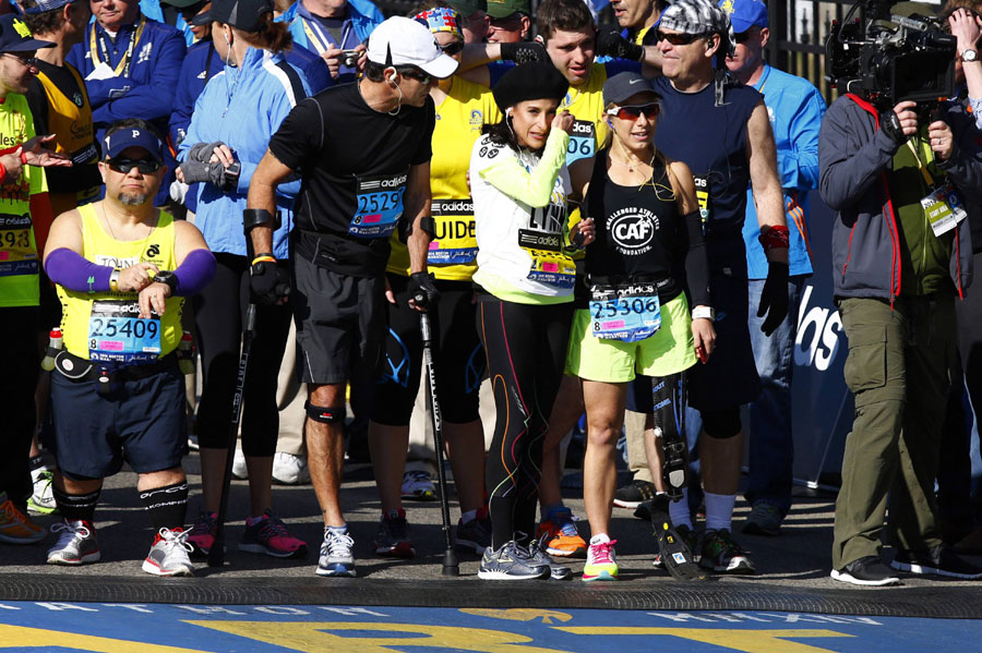 Thousands run first Boston Marathon since bombings