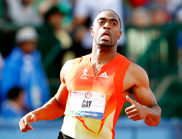 US sprinter Tyson Gay banned one year for doping