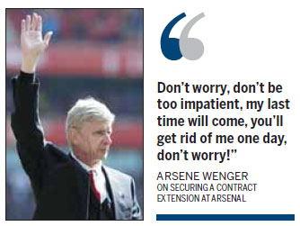 Wenger wants to reload with Gunners