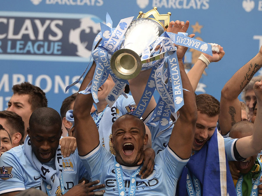 Man City wins English Premier League