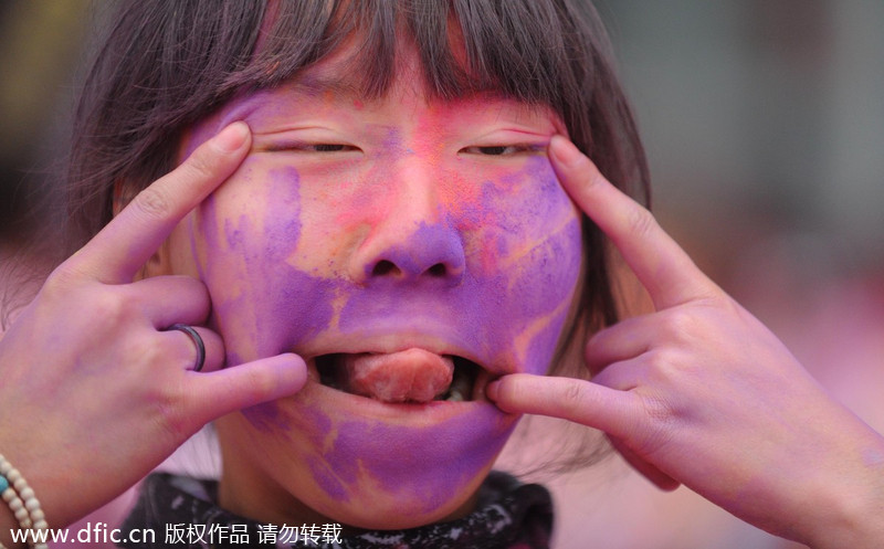 Color Run in Chongqing