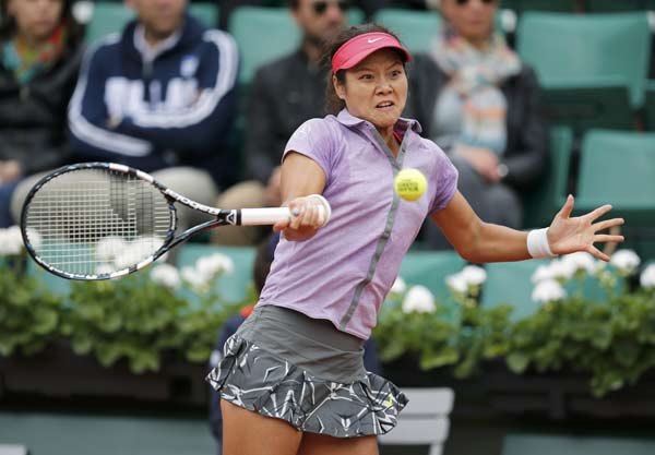 Australian Open champ Li 1st-round loser at French Open