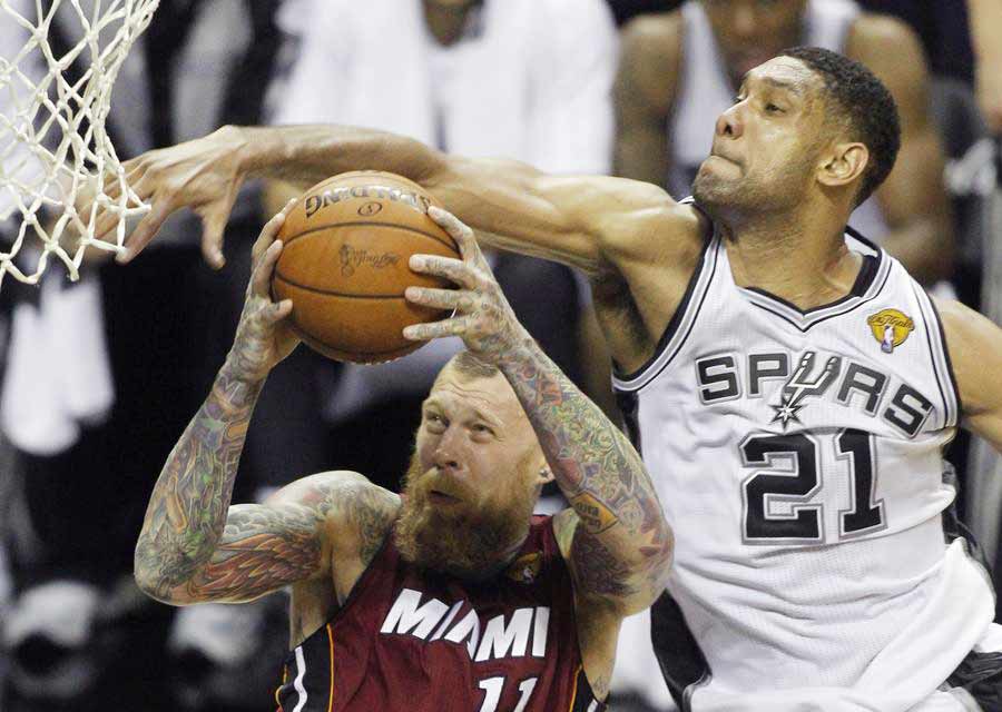 Spurs handle Heat, win 110-95 in NBA Finals Game 1