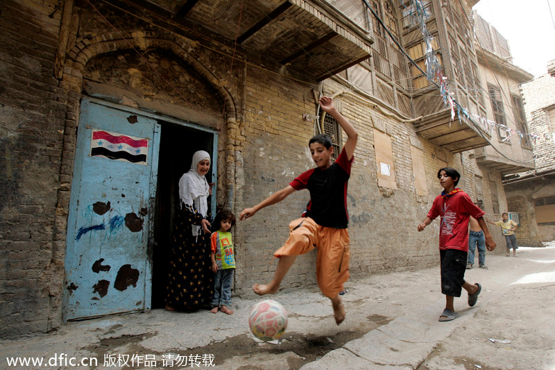 Boys across the globe cheer for World Cup