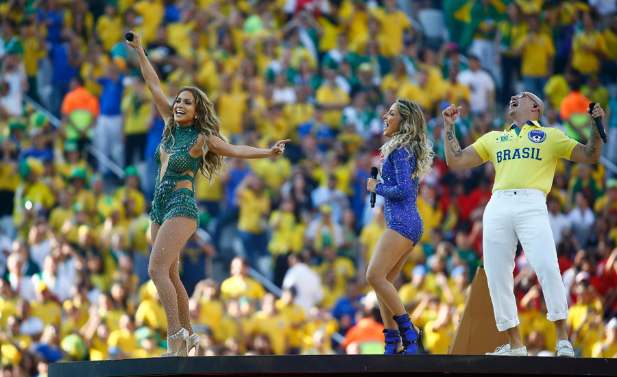 World Cup 2014 kicks off with colorful ceremony