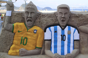 Boys across the globe cheer for World Cup