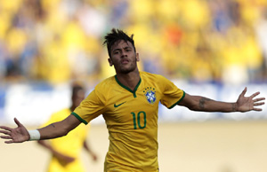 Brazil survives own-goal to win World Cup open