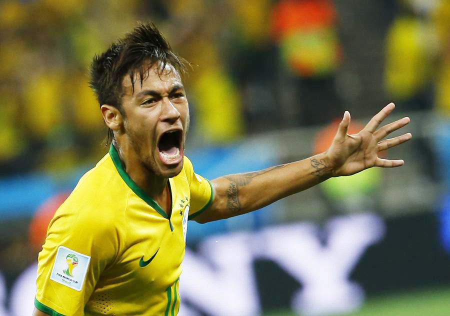 Brazil survives own-goal to win World Cup open