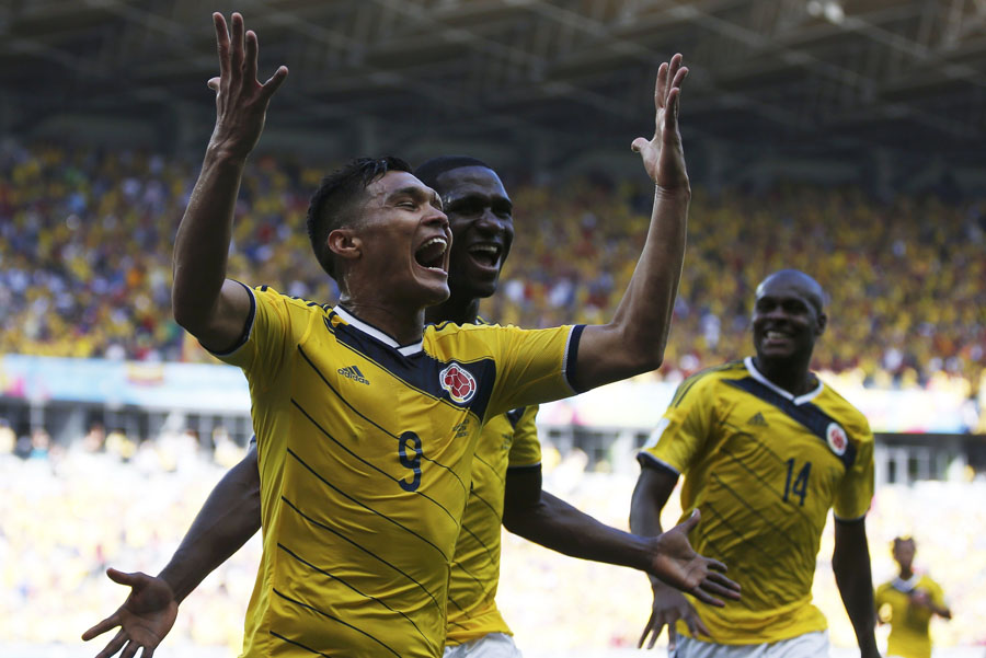 Colombia beat Greece 3-0 in joyous World Cup return