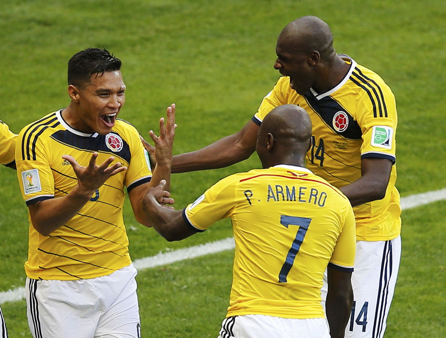 Colombia beat Greece 3-0 in joyous World Cup return