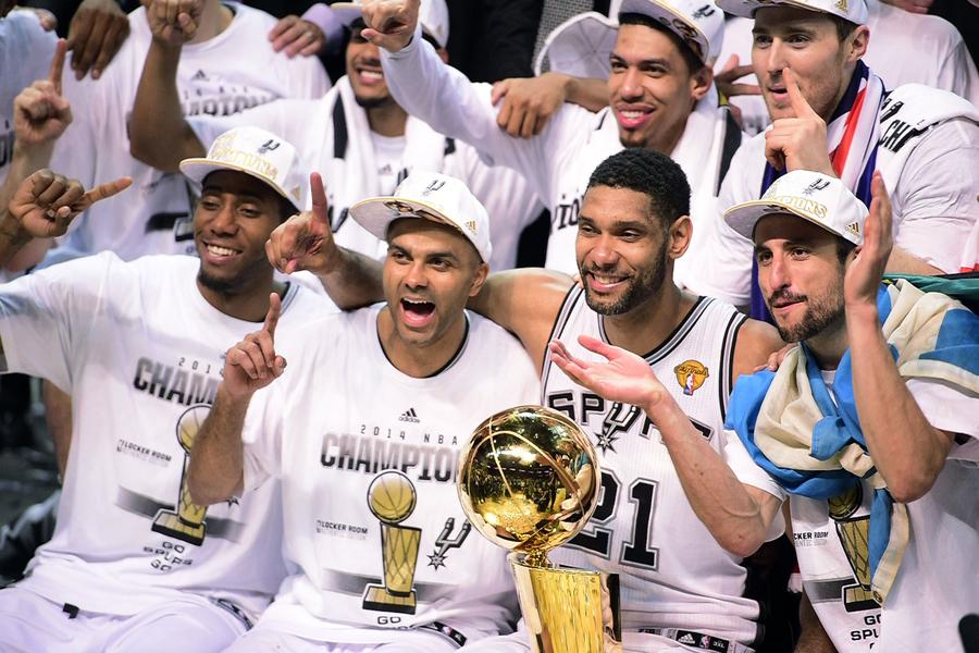 Spurs beat Heat 104-87 in Game 5 to win NBA title