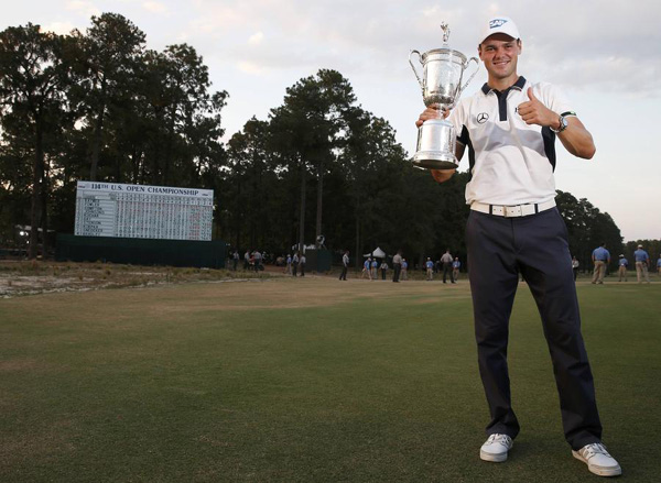 Kaymer closes out wire-to-wire US Open win