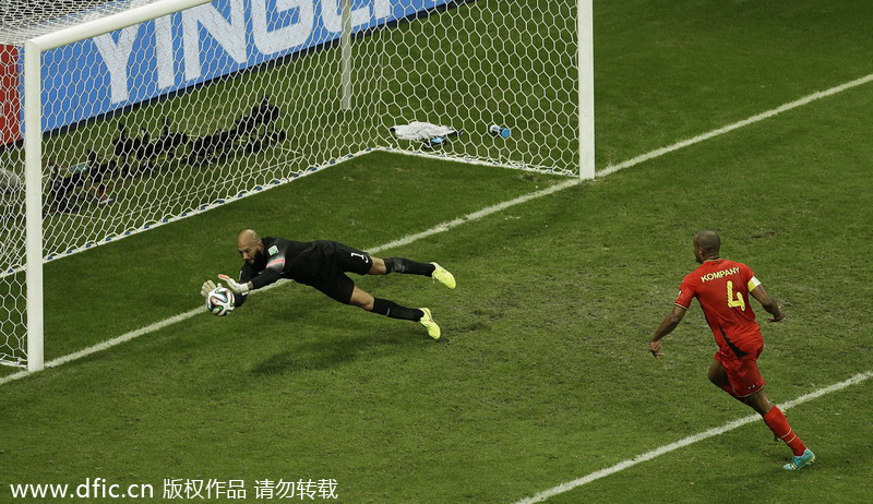 Scintillating saves rival glorious goals at World Cup