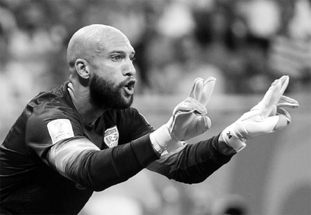 Keeper Howard: the new Captain America
