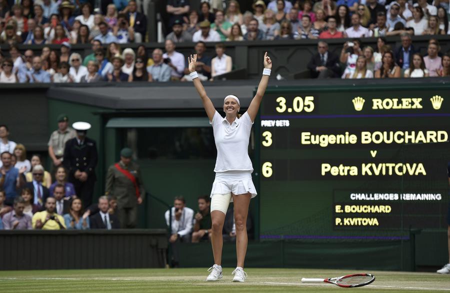 2nd Wimbledon title for Petra Kvitova