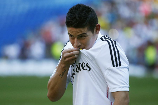 James Rodriguez signs 6-year deal with Real Madrid