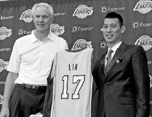 Lin relishing 'fresh start' with Lakers