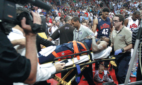 George says he'll return stronger