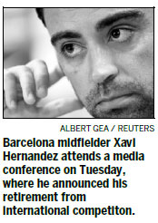 Xavi's great legacy is assured