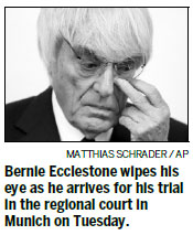 German court ends Ecclestone bribery trial