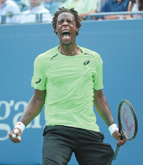 Free-spirit Monfils buoyed by Beyonce and the Bronx