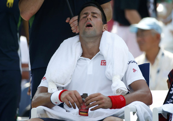 Marathon man Nishikori stuns Djokovic to reach US Open final