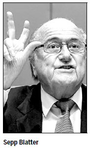 Blatter aiming for fifth term