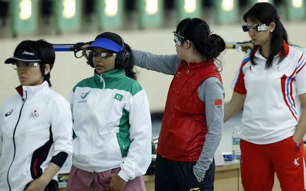 China trio win 1st gold at Incheon Asian Games