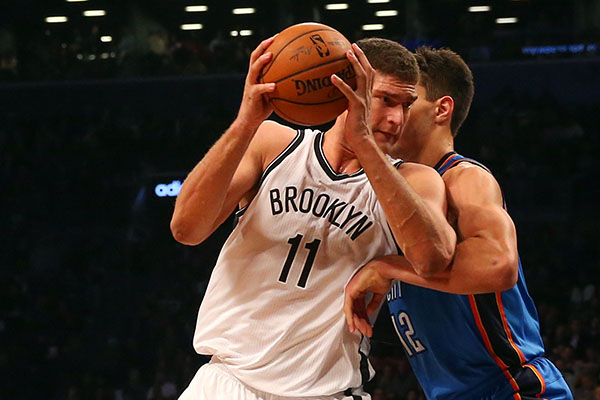 Lopez scores 18 in return as Nets beat Thunder