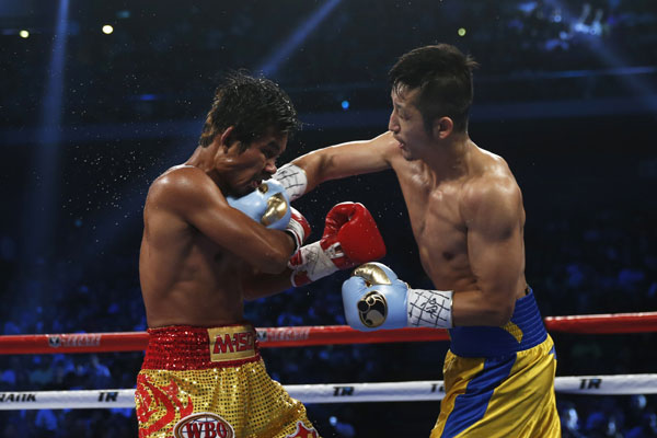 China's Zou defeats unbeaten Thai