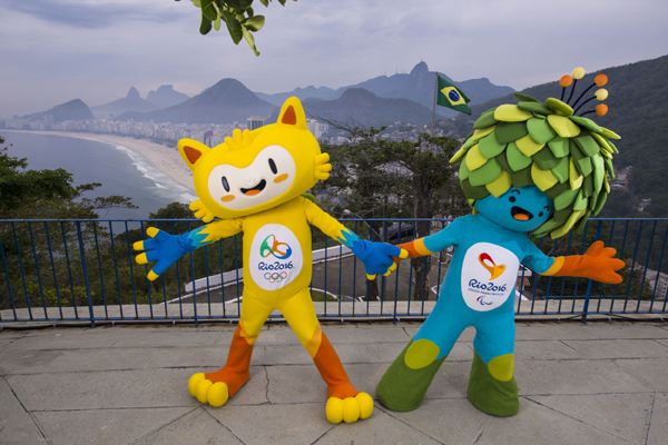 Rio 2016 mascots combine Brazilian fauna, flora