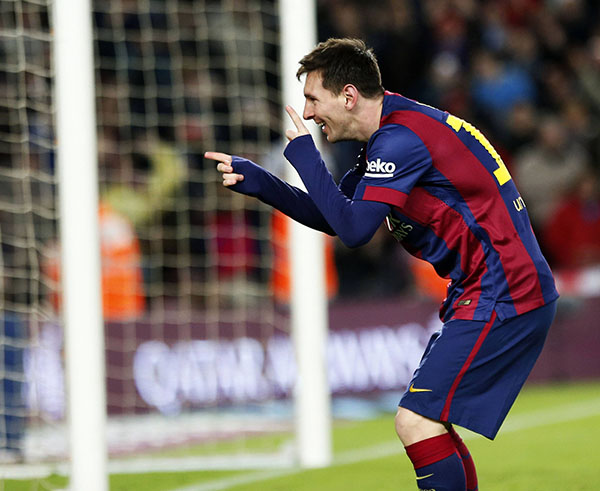 Hat-trick and 400th Barca goal for Messi