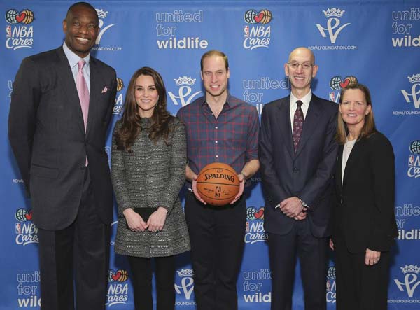 Royals join King on court