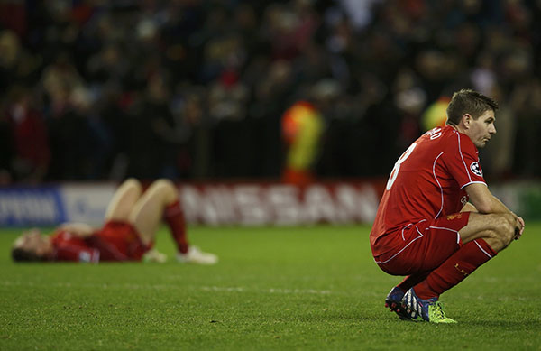 Basel through despite late Gerrard strike for Liverpool